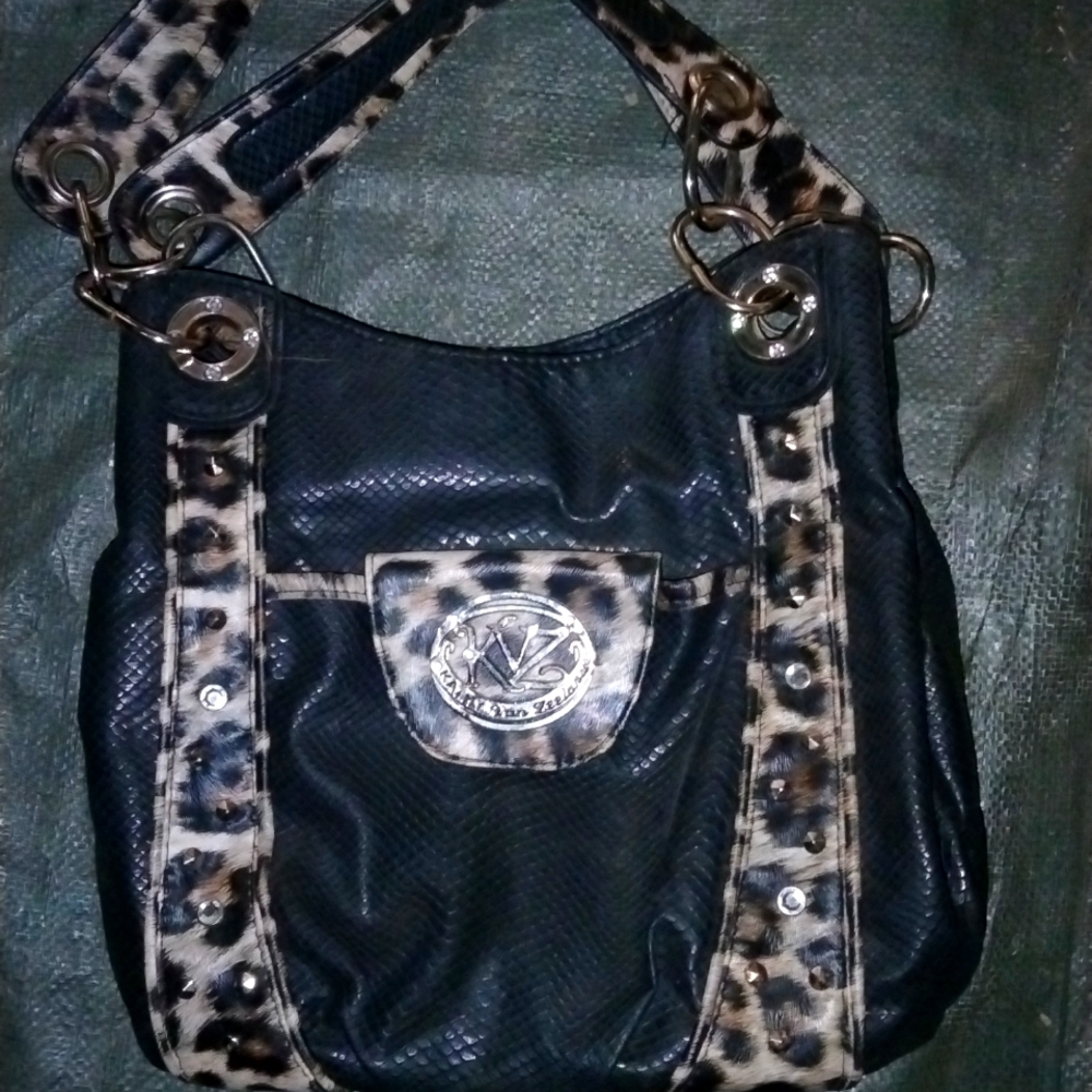 Kathy van Zeeland large black bag